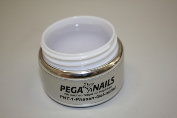 PEGA NAILS 1-Phasen-Gel mittelviskose, clear-rosa 30 ml